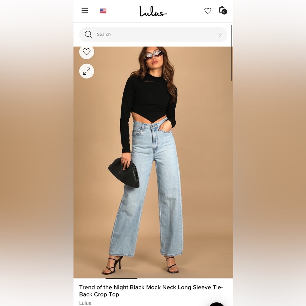 Lulus Trend Of The Night Crop Top - Picture 3 of 10